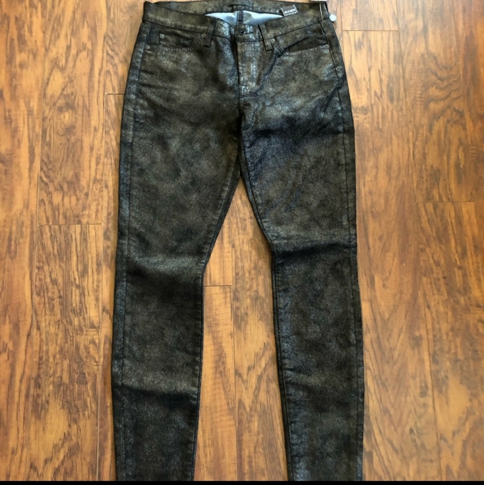 NWT 7 For All Mankind moonrock black - Picture 1 of 4